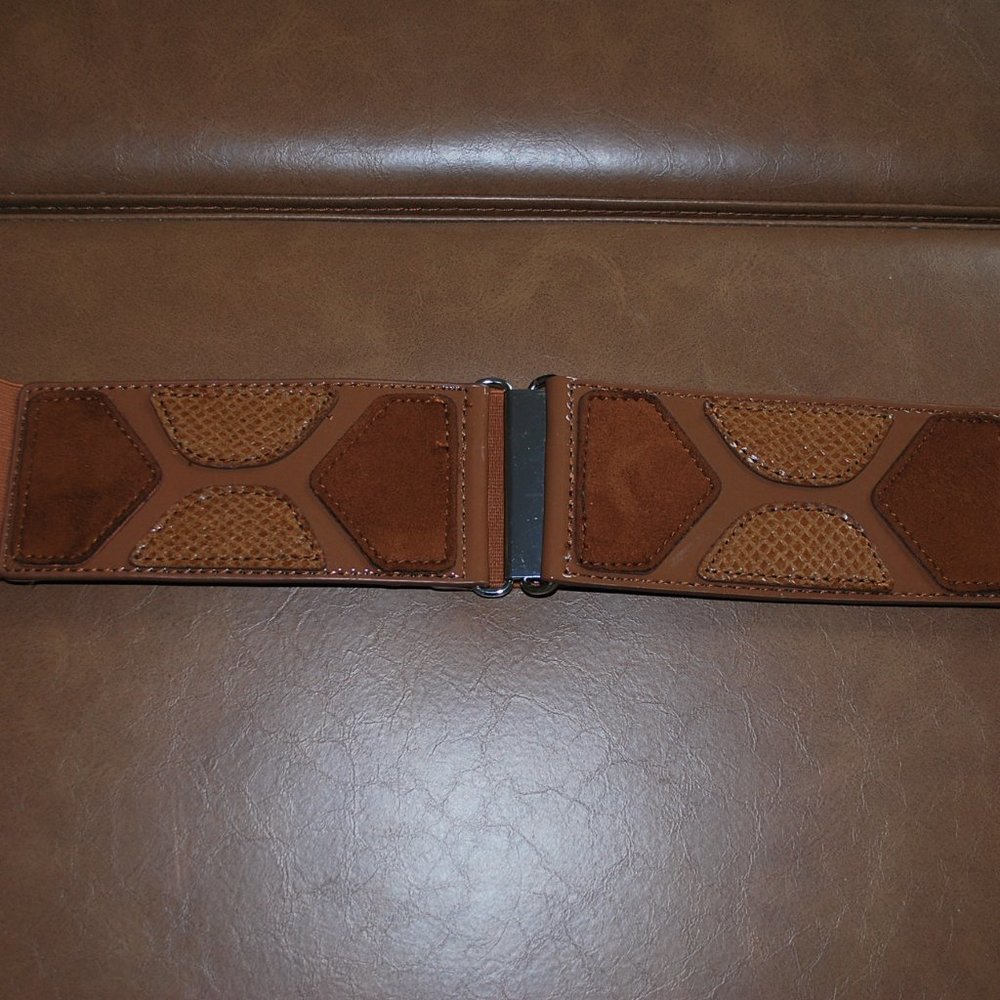 Belt vintage elastic cinch belt M?L